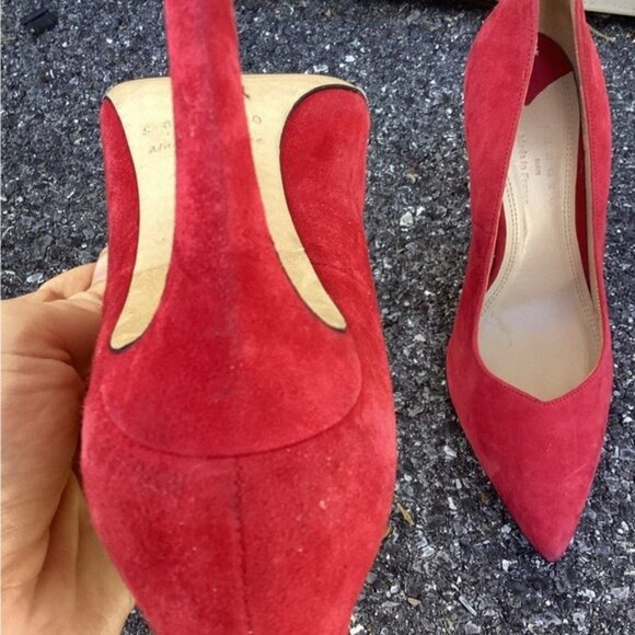 Acubi mermaidcore fairycore SANDRO SUEDE PUMPS 36/6 - Picture 7 of 9